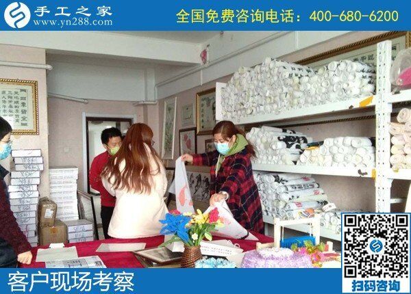 大量純手工活外發(fā)，就是手工之家勵志串珠繡(圖1)