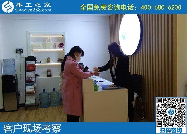 4月11日，有沒有可在家做的手工活、靠譜的農(nóng)村手工活加工，大家都選擇這里，手工之家接待考察合作加工客戶剪影