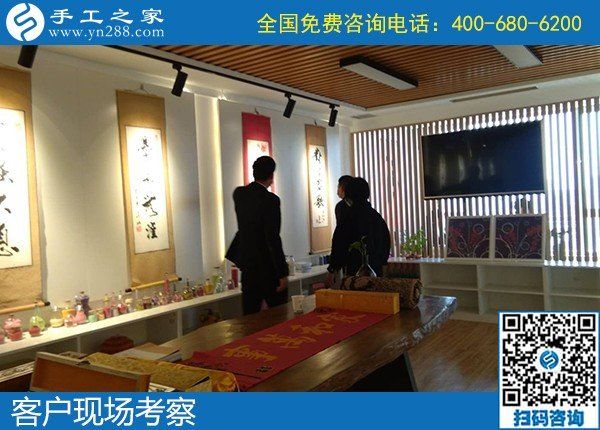 4月17日，純手工活外發(fā)加工，真實可靠的手工活加工就選簡單好做的勵志珠珠繡，手工之家接待考察合作加工客戶剪影