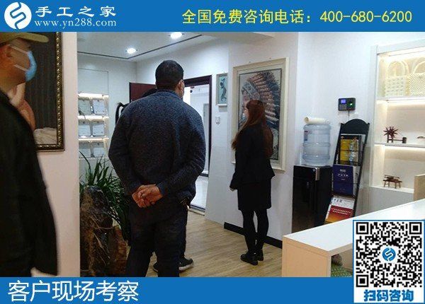 4月22日，組織人做手工活賺錢、代理手工活加工項目，就選勵志珠創(chuàng)業(yè)好項目，手工之家接待考察合作加工客戶剪影