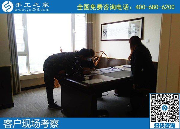 4月25日，拿回家做的手工活，手工活加工代理，就選簡(jiǎn)單好做的勵(lì)志珠珠繡，手工之家接待考察加工客戶剪影
