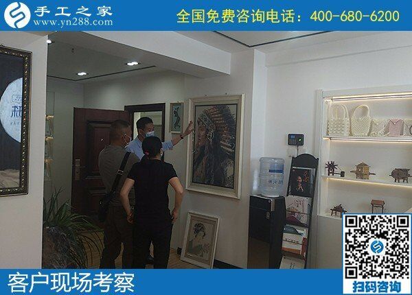 5月2日，正規(guī)加工回收手工活，可以拿回家做的手工活，就選勵(lì)志珠珠繡，手工之家接待考察合作加工客戶