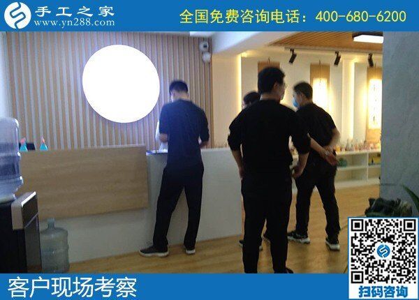 5月2日，正規(guī)加工回收手工活，可以拿回家做的手工活，就選勵(lì)志珠珠繡，手工之家接待考察合作加工客戶