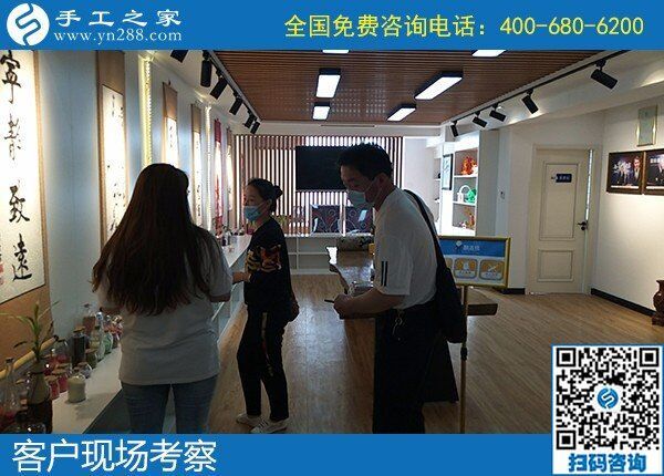 5月3日，手工活代理加工、手工活加工項目，選擇正規(guī)手工企業(yè)，手工之家接待考察加工客戶剪影