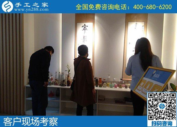 5月8日，正規(guī)手工活外發(fā)加工項目，手工活代理加工項目，就選勵志珠珠繡，手工之家接待考察合作加工客戶剪影