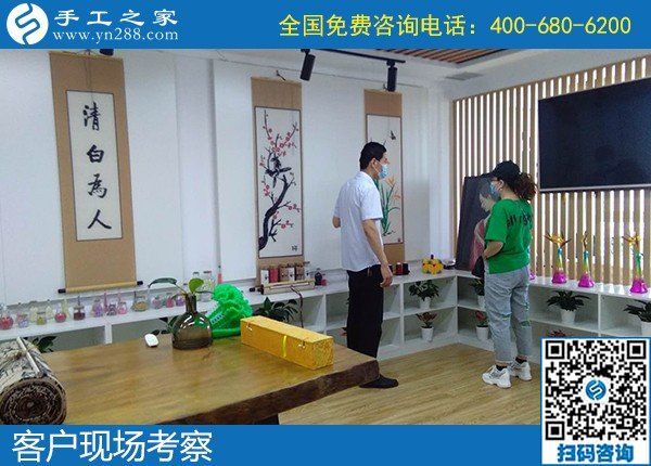 5月19日，想接簡單易學(xué)的手工活代理加工，在家做手工活掙錢，來這里就對(duì)了，手工之家接待考察加工客戶剪影