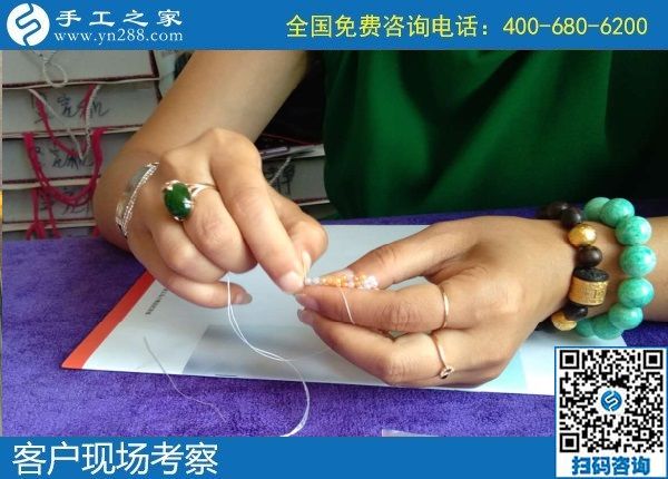 5月25日，手工加工回收項目，靠譜的手工活代理加工項目，選有成績的老企業(yè)，手工之家接待考察加工客戶剪影
