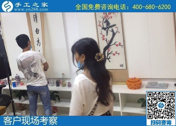 6月27日，在家做外發(fā)手工活的直接收獲，除了掙錢，就是陪伴，手工之家接待考察加工客戶剪影