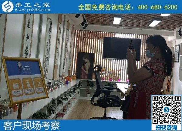 7月1日，下半年開啟，安全可靠、簡單好做，勵志珠珠繡外發(fā)手工活幫助大家居家就業(yè)，手工之家接待考察加工客戶剪影