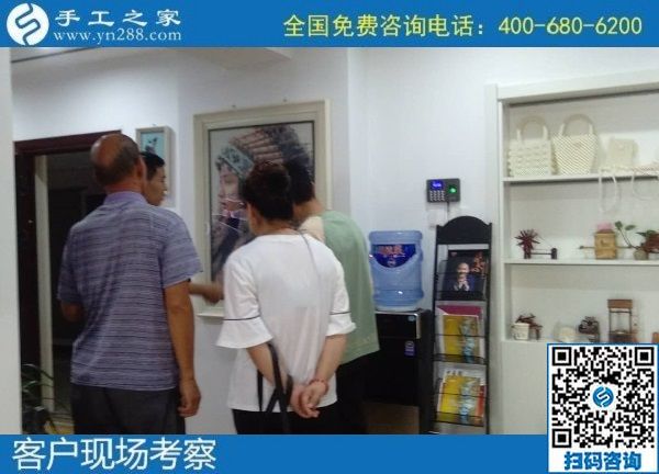 8月30日，可以寄到家做的手工活加工項(xiàng)目怎么樣？實(shí)地看看就有了選擇，手工之家接待考察加工客戶剪影