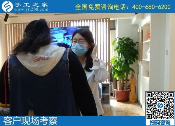 10月21日，手工活外發(fā)回收，都能在家掙錢(qián)的手工活，選擇這里的人太多了，手工之家接待考察合作加工客戶剪影