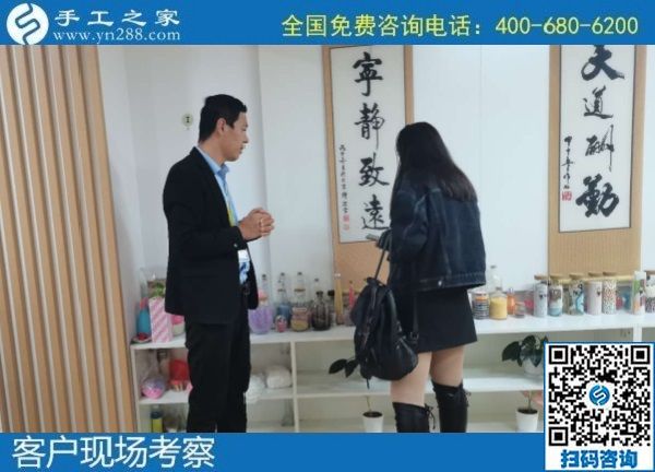 11月2日，手工活外發(fā)回收，這個可以拿回家做的手工活能掙錢嗎？實地看看就知道了，手工之家接待考察加工客戶剪影(圖2)