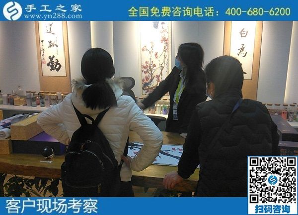 11月6日，把手工活拿回家做，在家做手工活掙錢，大家信任這里，手工之家接待考察加工客戶剪影