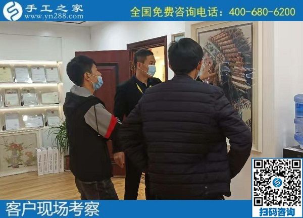 11月10日，正規(guī)供料的手工活，把這個(gè)手工活拿回家做就對了，手工之家接待考察加工客戶剪影