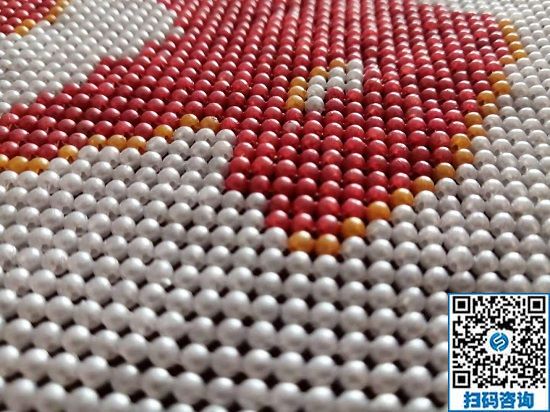 1月17日，創(chuàng)業(yè)好項(xiàng)目，拿回家做的手工活外發(fā)加工項(xiàng)目就在這兒，勵(lì)志珠珠繡成品細(xì)節(jié)實(shí)拍