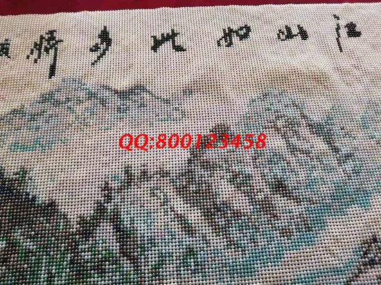 1月1日，元旦快樂！手工活外發(fā)加工企業(yè)手工之家向大家拜年，放心在家做的手工活，這里的珠繡串珠外發(fā)手工活，圖為勵志珠珠繡產(chǎn)品細(xì)節(jié)實(shí)拍