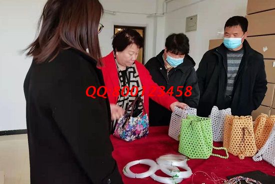 2月19日，迎來開門紅！可以寄到家做的手工活，拿回家做的手工活就選勵志珠珠繡，手工之家接待考察合作及學習加工客戶剪影