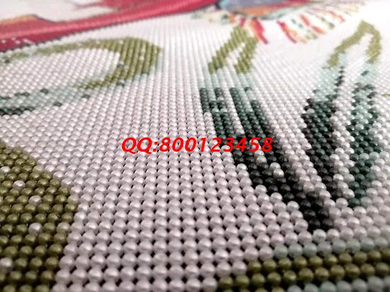 4月16日，可以帶回家做的手工活，這個(gè)企業(yè)從服務(wù)、產(chǎn)品到手工活都很合適，勵(lì)志珠珠繡成品細(xì)節(jié)實(shí)拍