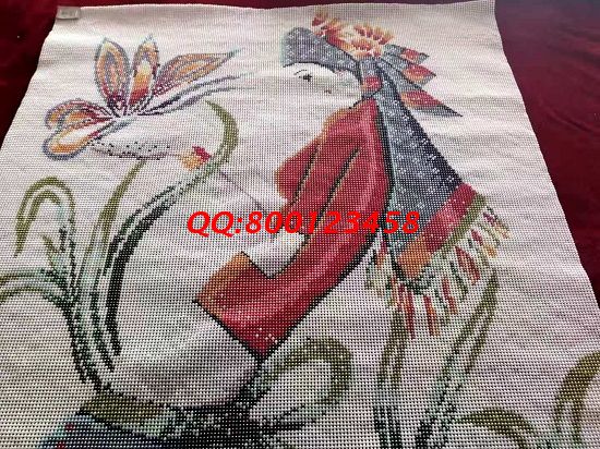 4月16日，可以帶回家做的手工活，這個(gè)企業(yè)從服務(wù)、產(chǎn)品到手工活都很合適，勵(lì)志珠珠繡成品細(xì)節(jié)實(shí)拍