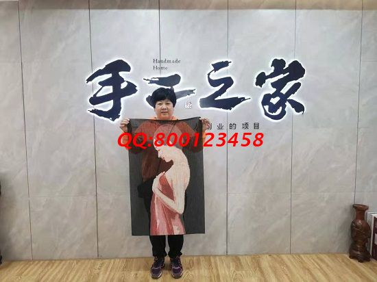 5月11日，手工活拿回家做，想接正規(guī)廠家的手工活，全面了解很重要，手工之家接待考察加工客戶剪影