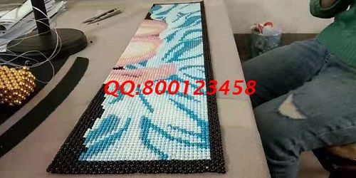 5月19日，拿回家做的手工活，正規(guī)供料的手工活，選擇勵志珠珠繡就對了，手工之家工作室珠繡加工實(shí)拍