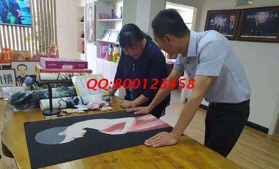 6月5日，正規(guī)外發(fā)手工活，拿回家做的手工活，來手工之家找勵(lì)志珠珠繡的人越來越多，手工之家接待考察加工客戶剪影