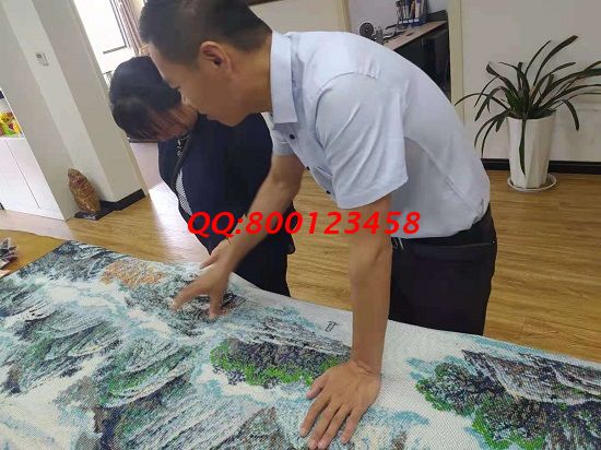6月5日，正規(guī)外發(fā)手工活，拿回家做的手工活，來手工之家找勵(lì)志珠珠繡的人越來越多，手工之家接待考察加工客戶剪影