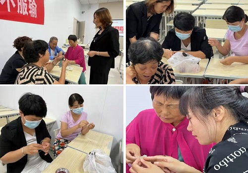 服務(wù)到家，只為更好 --- ---記手工之家勵(lì)志珠珠繡技能培訓(xùn)全國巡講·河間站
