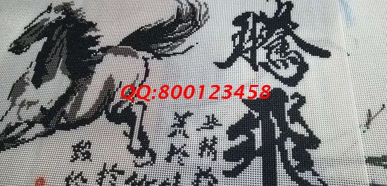 8月13日，組織人做手工活掙錢，這個拿回家做的手工活也可以做代理，是在家掙錢的好方法，圖為勵志珠珠繡成品細節(jié)實拍