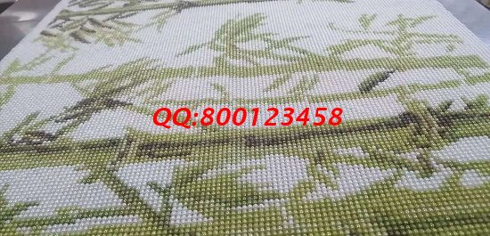9月12日，可以寄到家做的手工活，足不出戶就有收入，這個(gè)手工活外發(fā)加工項(xiàng)目適合就業(yè)、也適合創(chuàng)業(yè)，圖為勵(lì)志珠珠繡成品細(xì)節(jié)實(shí)拍