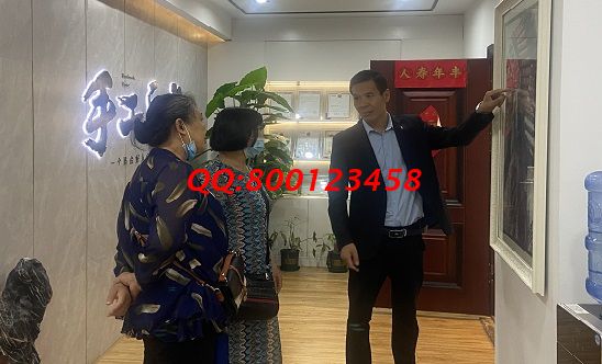 9月24日，在家做什么手工活放心，這個手工活外發(fā)加工企業(yè)的珠繡手工是個好選擇，圖為手工之家接待考察合作加工客戶剪影