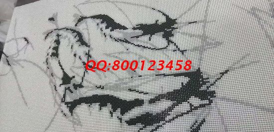 9月25日，可以寄到家做的手工活，簡單好做的外發(fā)手工活，在家做手工活要認真用心，圖為勵志珠珠繡成品細節(jié)實拍