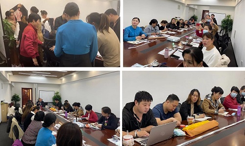 做大家的堅強后盾------- 記手工之家對各級代理加工人員進(jìn)行多項技術(shù)培訓(xùn)