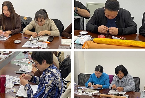 做大家的堅強后盾------- 記手工之家對各級代理加工人員進(jìn)行多項技術(shù)培訓(xùn)