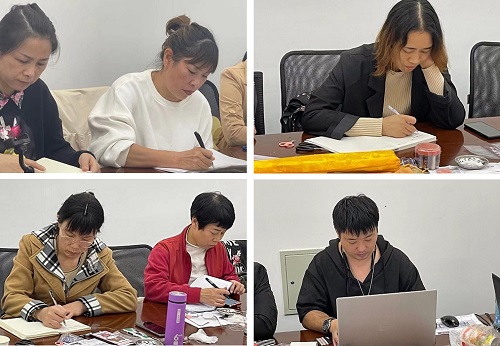 做大家的堅強后盾------- 記手工之家對各級代理加工人員進(jìn)行多項技術(shù)培訓(xùn)