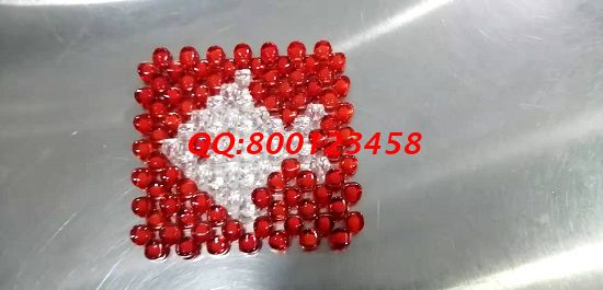 10月16日，正規(guī)外發(fā)加工手工活，可以寄到家做的手工活，簡單好做是這個(gè)樣子，圖為手工之家勵(lì)志珠珠繡串珠成品實(shí)拍