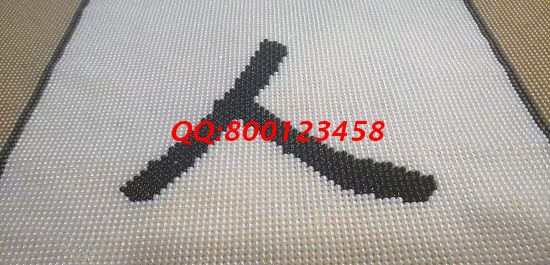 10月18日，拿回家做的手工活，正規(guī)手工活外發(fā)加工項目，手工之家的非遺珠繡很適合，圖為勵志珠珠繡成品細節(jié)實拍