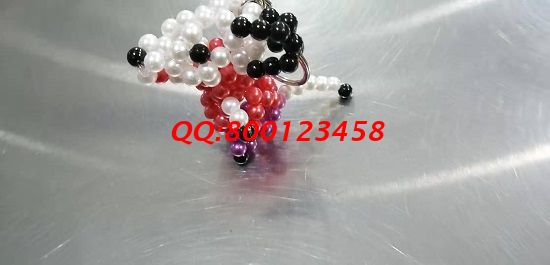 11月3日，在家做珠繡串珠手工活掙錢(qián)，這個(gè)拿回家做的手工活你我都適合，圖為勵(lì)志珠珠繡串珠成品實(shí)拍