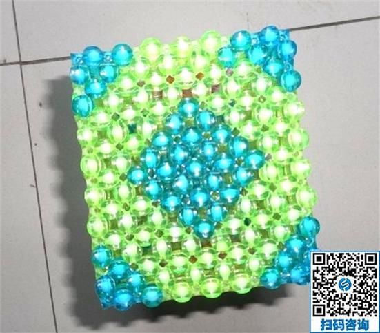 立體串珠手工活--串珠肥皂盒，既能居家裝飾又能在家做在家賺錢