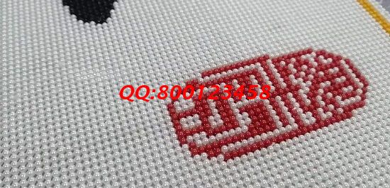 12月3日，可以寄到家做的手工活，手工之家的珠繡串珠手工活外發(fā)加工項目是居家做手工活掙錢的好選擇，圖為勵志珠珠繡成品細(xì)節(jié)實拍(圖4)