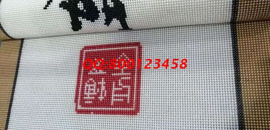12月17日，冬天在家做手工活加工，可以帶回家做的手工活選手工之家的珠繡串珠手工活外發(fā)加工項目，圖為勵志珠珠繡成品細(xì)節(jié)實拍(圖3)