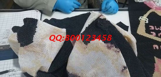12月24日，可以寄到家做的手工活外發(fā)加工項目，手工之家的珠繡串珠手工值得信任，圖為勵志珠珠繡成品倉庫驗收實拍(圖3)