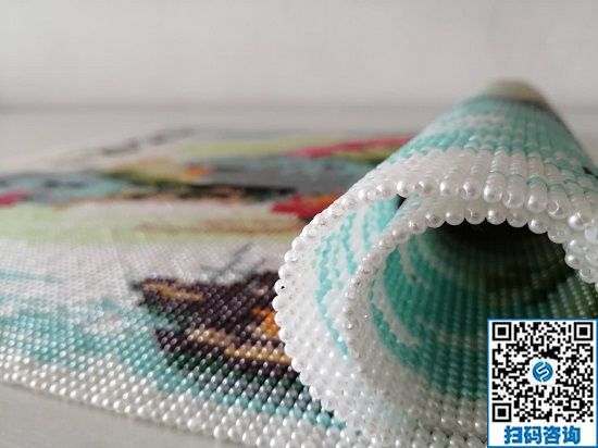 12月25日，想接正規(guī)廠家的手工活，拿回家做的手工活，手工之家的勵志珠珠繡串珠手工，歡迎了解考察合作，圖為勵志珠珠繡產(chǎn)品細節(jié)實拍(圖4)