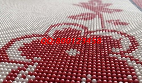 2月21日，手工活靠譜，正規(guī)手工活兼職在哪里找，非遺傳統(tǒng)手工珠繡串珠外發(fā)手工活是個好選擇，圖為勵志珠珠繡成品細節(jié)實拍