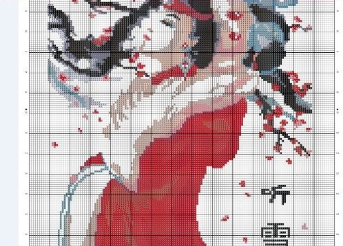 3月31日，手工工藝品DIY深受年輕人的喜歡，可以寄到家做的手工活，為什么很多人要開手工工作室，圖為勵(lì)志珠平面珠繡定制手工產(chǎn)品及圖紙剪影