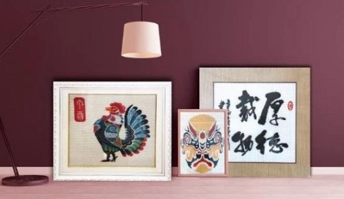 6月10日，手工外發(fā)加工網(wǎng)，正規(guī)手工活外發(fā)加工項目，手工之家的珠繡有自身的優(yōu)勢和特性，圖為勵志珠珠繡手工產(chǎn)品剪影