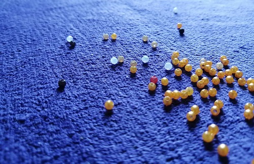 簡單好做、干凈環(huán)保的珠繡加工手工活，男女老少都可以長期做(圖1)