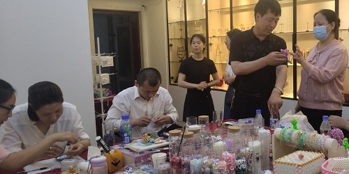 二次來(lái)訪，盡快合作落地 ------ 手工之家歡迎石家莊殘疾人協(xié)會(huì)相關(guān)人員一行