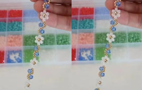 7月22日，手工活兼職是真的嗎？居家專兼職的好副業(yè)，做手工傳承官，開(kāi)手工加工廠，在手工之家，成績(jī)和榮譽(yù)都是大家的，圖為串珠米珠繡純手工加工剪影