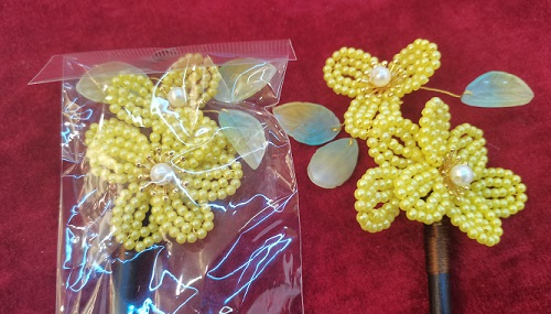 9月30日，拿回家做的手工副業(yè)創(chuàng)業(yè)，手工活可帶回家，做手工傳承官，居家靈活就業(yè)、輕資產(chǎn)創(chuàng)業(yè)，手工之家努力讓大家多掙錢，圖為串珠米珠繡手工產(chǎn)品剪影